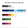 tank top color chart - Destiny 2 Merch